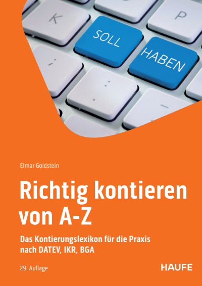 Cover of book: Richtig kontieren von A-Z