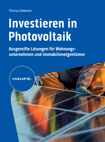 Cover of book: Investieren in Photovoltaik