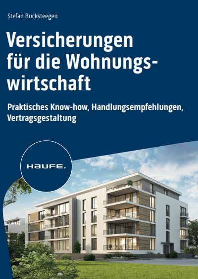 Cover des Buchs: Versicherungen für die Wohnungswirtschaft