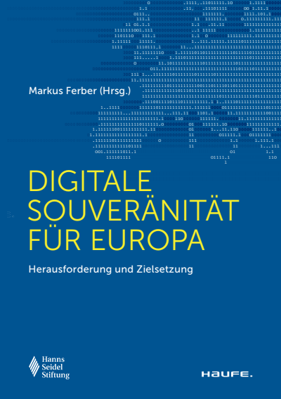 Cover of book: Digitale Souveränität in Europa