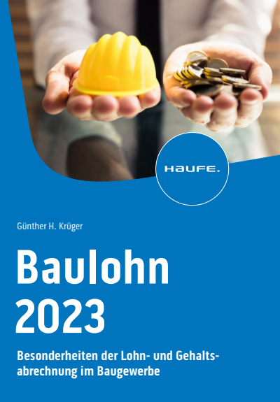 Cover of book: Baulohn 2023