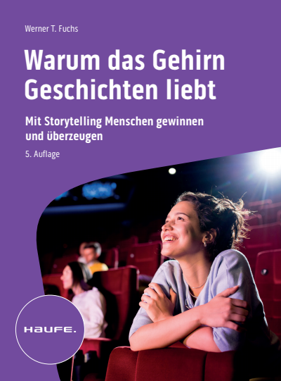 Cover des Buchs: Warum das Gehirn Geschichten liebt
