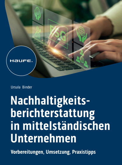 Cover des Buchs: Nachhaltigkeitsberichterstattung in mittelständischen Unternehmen