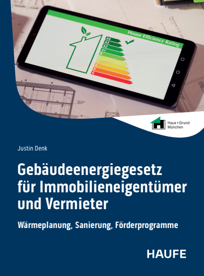Cover des Buchs: Gebäudeenergiegesetz für Immobilieneigentümer und Vermieter