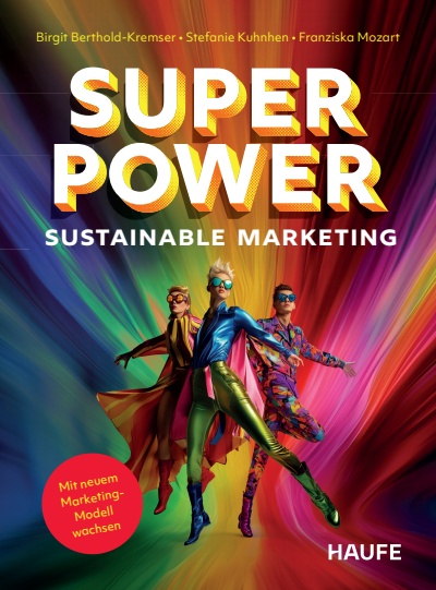 Cover of book: Superpower Sustainable Marketing