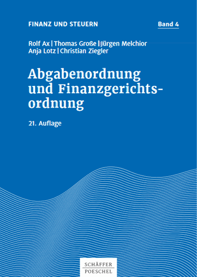 Cover des Buchs: Abgabenordnung und Finanzgerichtsordnung