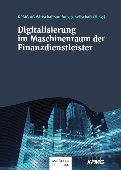 Cover des Buchs: Digitalisierung im Maschinenraum der Finanzdienstleister