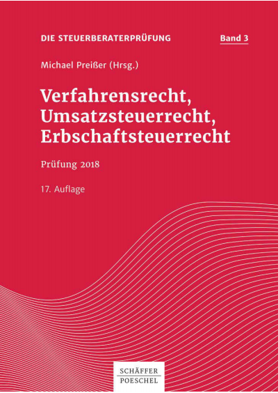Cover des Buchs: Verfahrensrecht, Umsatzsteuerrecht, Erbschaftsteuerrecht