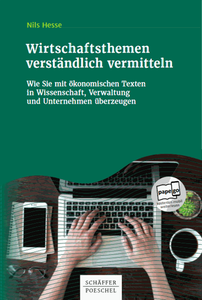 Cover des Buchs: Wirtschaftsthemen verständlich vermitteln