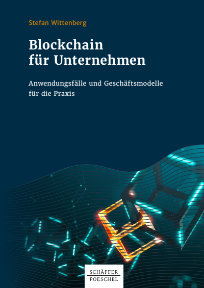 Cover des Buchs: Blockchain für Unternehmen