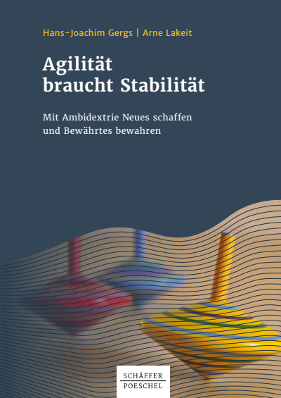 Cover des Buchs: Agilität braucht Stabilität
