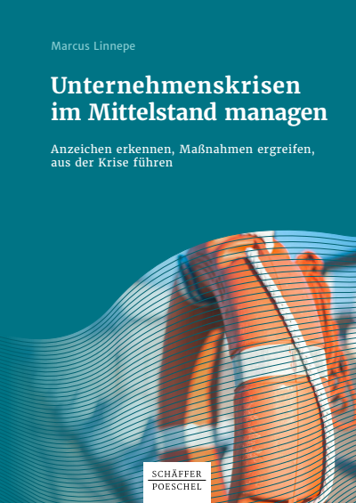 Cover des Buchs: Unternehmenskrisen im Mittelstand managen