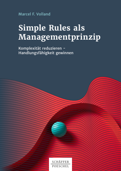 Cover of book: Simple Rules als Managementprinzip