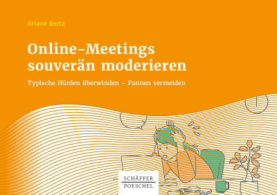 Cover des Buchs: Online-Meetings souverän moderieren