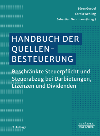 Cover des Buchs: Handbuch der Quellenbesteuerung