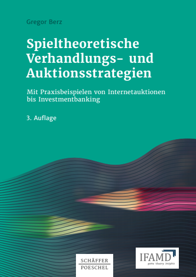 Cover des Buchs: Spieltheoretische Verhandlungs- und Auktionsstrategien