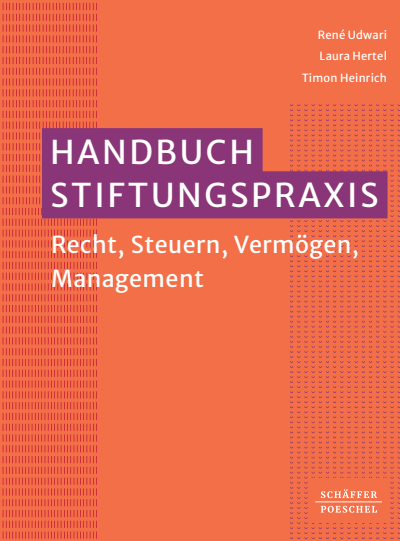 Cover of book: Handbuch Stiftungspraxis