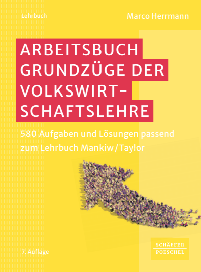 Cover des Buchs: Arbeitsbuch Grundzüge der Volkswirtschaftslehre