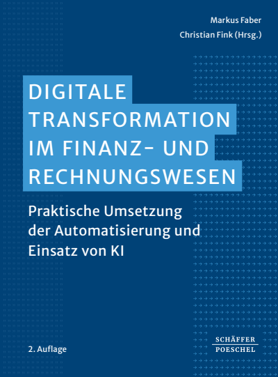 Cover des Buchs: Digitale Transformation im Finanz- und Rechnungswesen