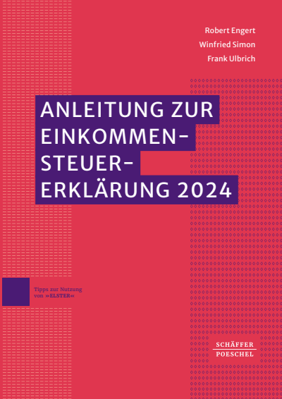 Cover des Buchs: Anleitung zur Einkommensteuererklärung 2024