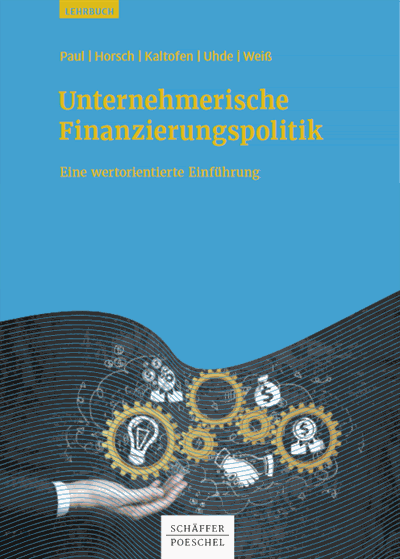 Cover of book: Unternehmerische Finanzierungspolitik