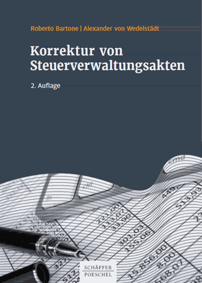 Cover des Buchs: Korrektur von Steuerverwaltungsakten