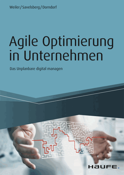 Cover of book: Agile Optimierung in Unternehmen