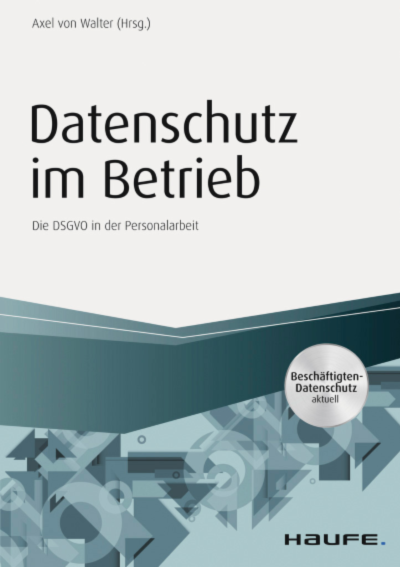 Cover des Buchs: Datenschutz im Betrieb