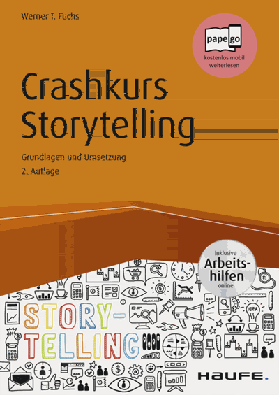 Cover of book: Crashkurs Storytelling - inkl. Arbeitshilfen online