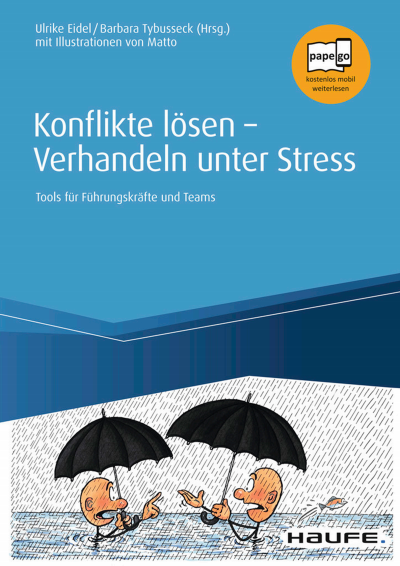 Cover of book: Konflikte lösen - Verhandeln unter Stress