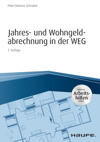 Cover des Buchs: Jahres- und Wohngeldabrechnung in der WEG - inkl. Arbeitshilfen online