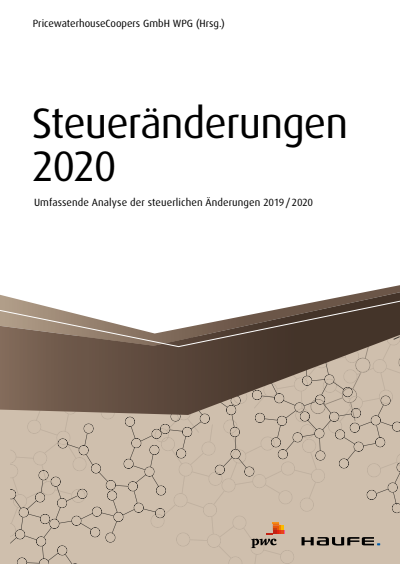 Cover des Buchs: Steueränderungen 2020