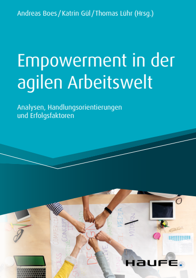 Cover of book: Empowerment in der agilen Arbeitswelt
