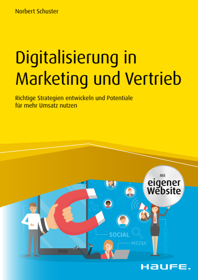 Cover of book: Digitalisierung in Marketing und Vertrieb inkl. Arbeitshilfen online