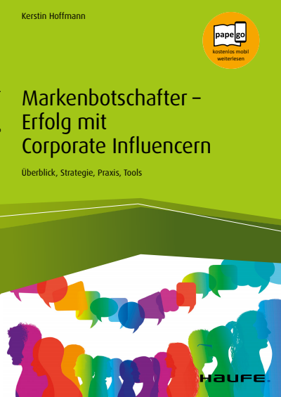 Cover des Buchs: Markenbotschafter - Erfolg mit Corporate Influencern