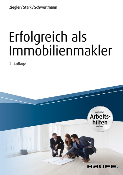 Cover of book: Erfolgreich als Immobilienmakler - inkl. Arbeitshilfen online