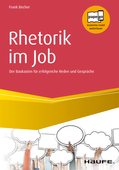 Cover des Buchs: Rhetorik im Job