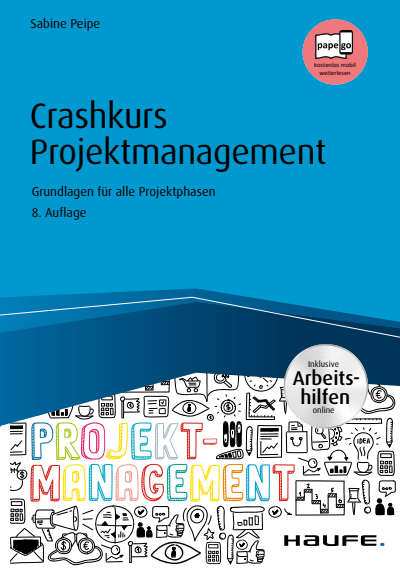 Cover of book: Crashkurs Projektmanagement - inkl. Arbeitshilfen online