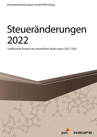 Cover des Buchs: Steueränderungen 2022