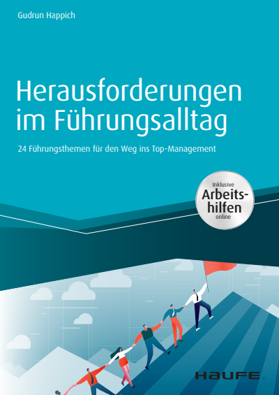 Cover des Buchs: Herausforderungen im Führungsalltag - inkl. Arbeitshilfen online