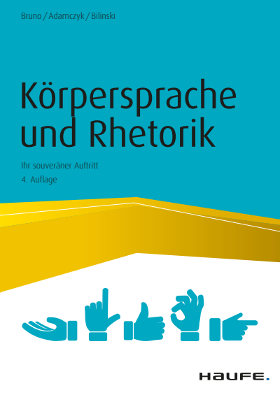 Cover of book: Körpersprache und Rhetorik