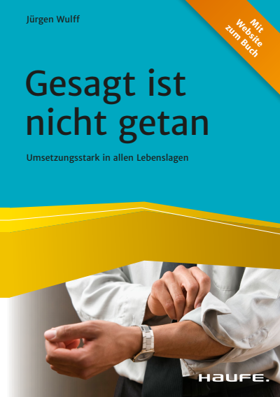 Cover of book: Gesagt ist nicht getan