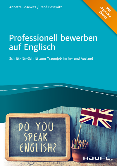 Cover of book: Professionell bewerben auf Englisch