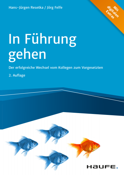 Cover of book: In Führung gehen - inkl. Arbeitshilfen online