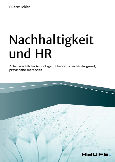 Cover des Buchs: Nachhaltigkeit und HR