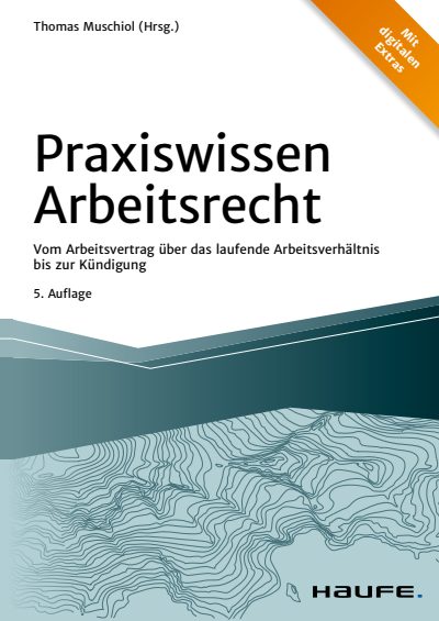 Cover des Buchs: Praxiswissen Arbeitsrecht - inkl. Arbeitshilfen online