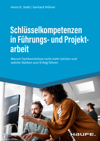 Cover des Buchs: Schlüsselkompetenzen in Führungs- und Projektarbeit