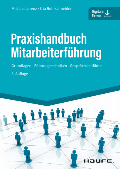 Cover des Buchs: Praxishandbuch Mitarbeiterführung