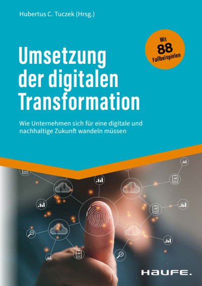 Cover des Buchs: Umsetzung der digitalen Transformation