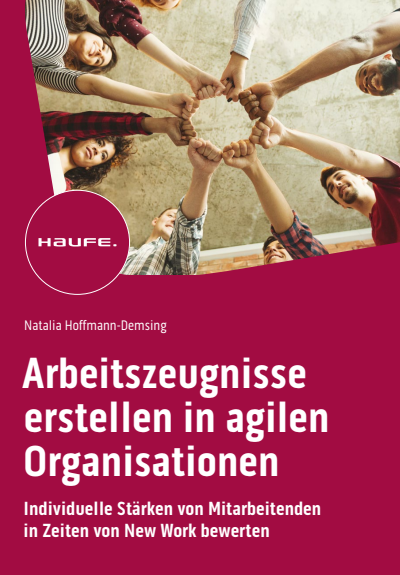 Cover des Buchs: Arbeitszeugnisse erstellen in agilen Organisationen